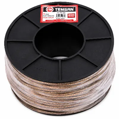 İZOLELİ ÇELİK HALAT (200 MT'LİK) — 4 mm