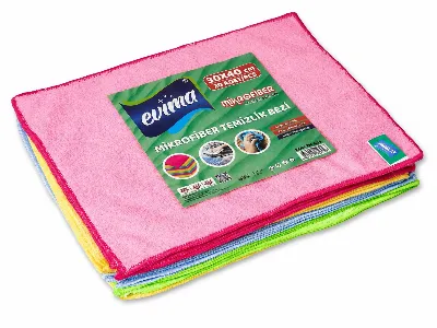 MİKROFİBER TEMİZLİK BEZİ EVİMA (20'Lİ) — 30 × 40 cm 3