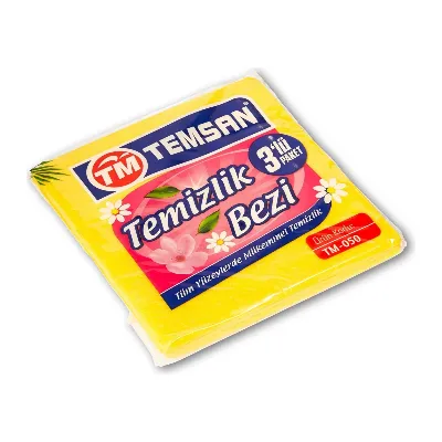 TEMİZLİK BEZİ 3'LÜ TEMSAN