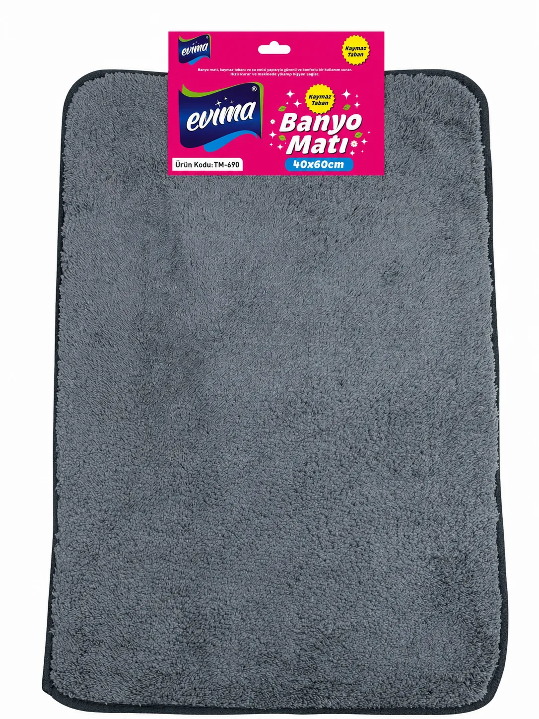 BANYO MATI KAYMAZ TABAN 40×60 CM EVİMA