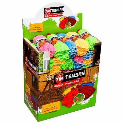 WELSOFT RENKLİ KARTELALI MOP TEMSAN
