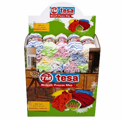 WELSOFT ÇİZGİLİ KARTELALI MOP TESA 5