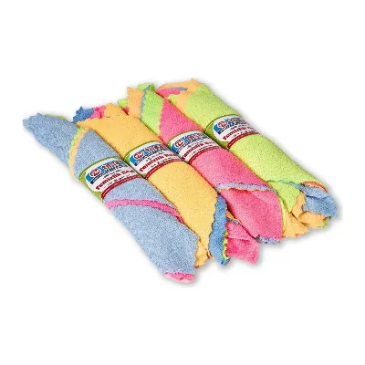 MİKROFİBER BEZ 4'LÜ (ULTRASONİK) TESA (12'Lİ) (30×30 CM) 3