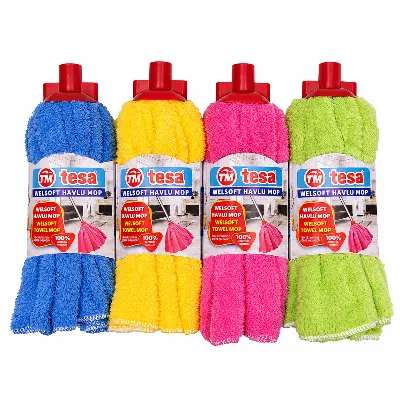 EKO WELSOFT RENKLİ KARTELALI MOP TESA