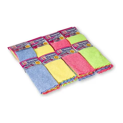 4'LÜ MİKROFİBER BEZ 25×35 CM TEMSAN (ULTRASONİK)