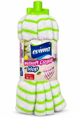 EKO WELSOFT ÇİZGİLİ MOP EVİMA 3